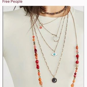 ⭐️NEW⭐️ FREE PEOPLE: WONDERLAND EVIL EYE NECKLACE